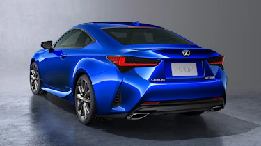 Lexus RC coupe facelift - rear quarter