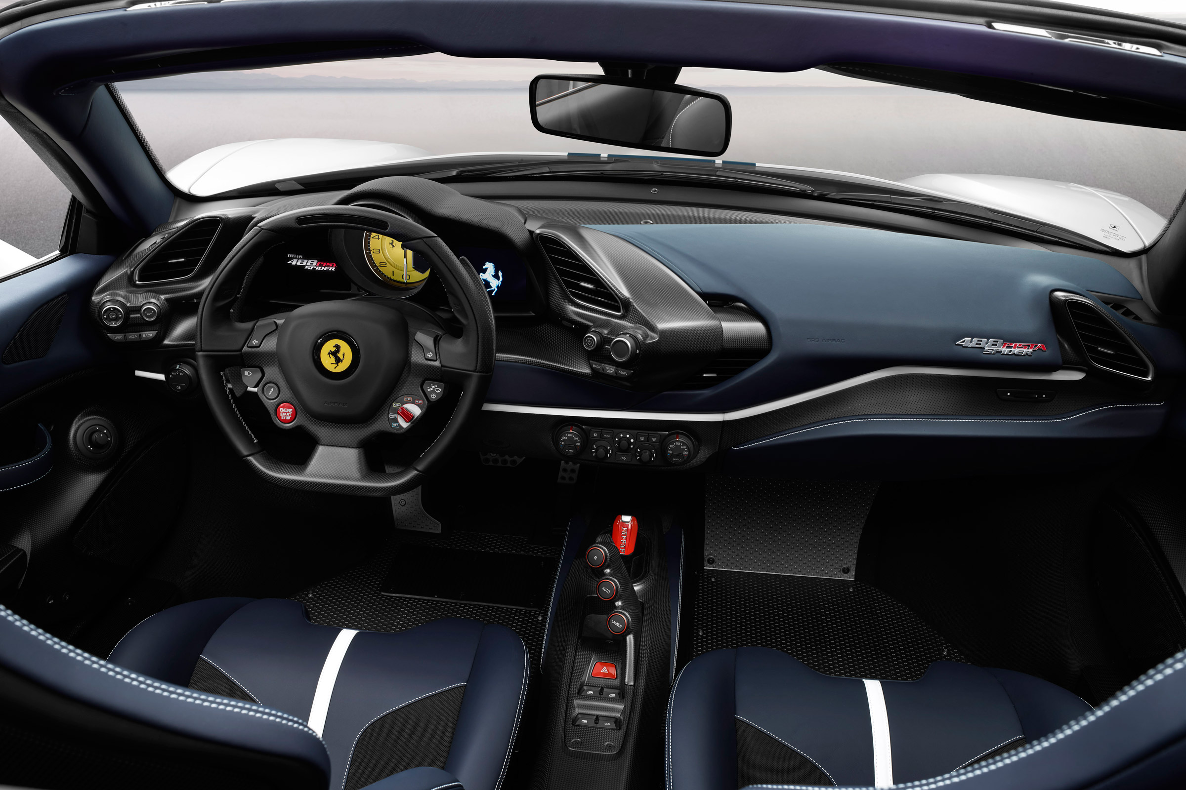 Ferrari 488 Pista Spider - dash