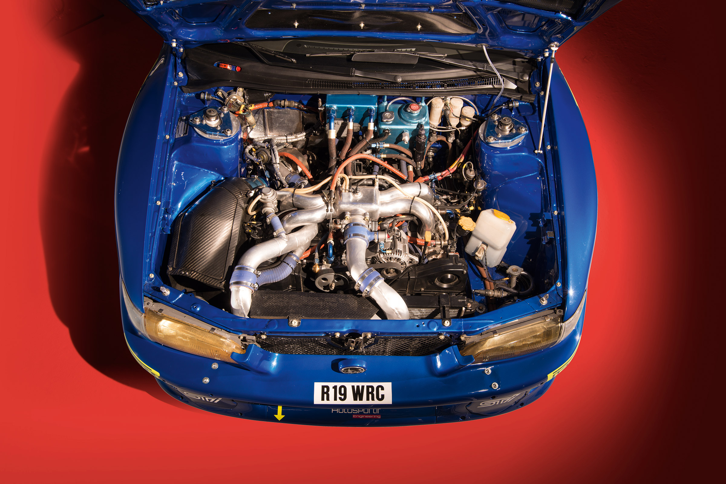 Anatomy of a WRC car - hood