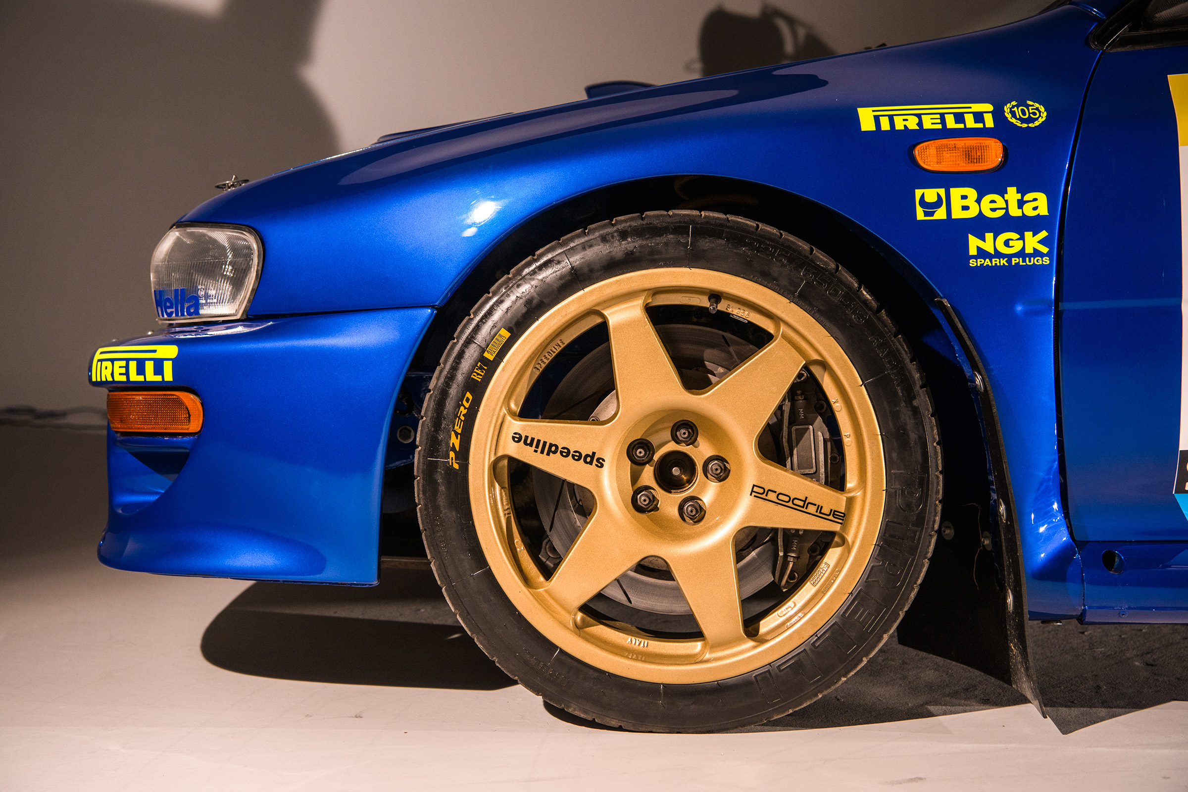 Anatomy of a WRC car - speedline