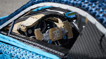 Bugatti Chiron lego - dash
