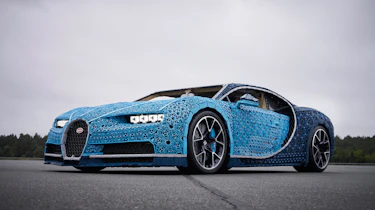Bugatti Chiron lego - front quarter