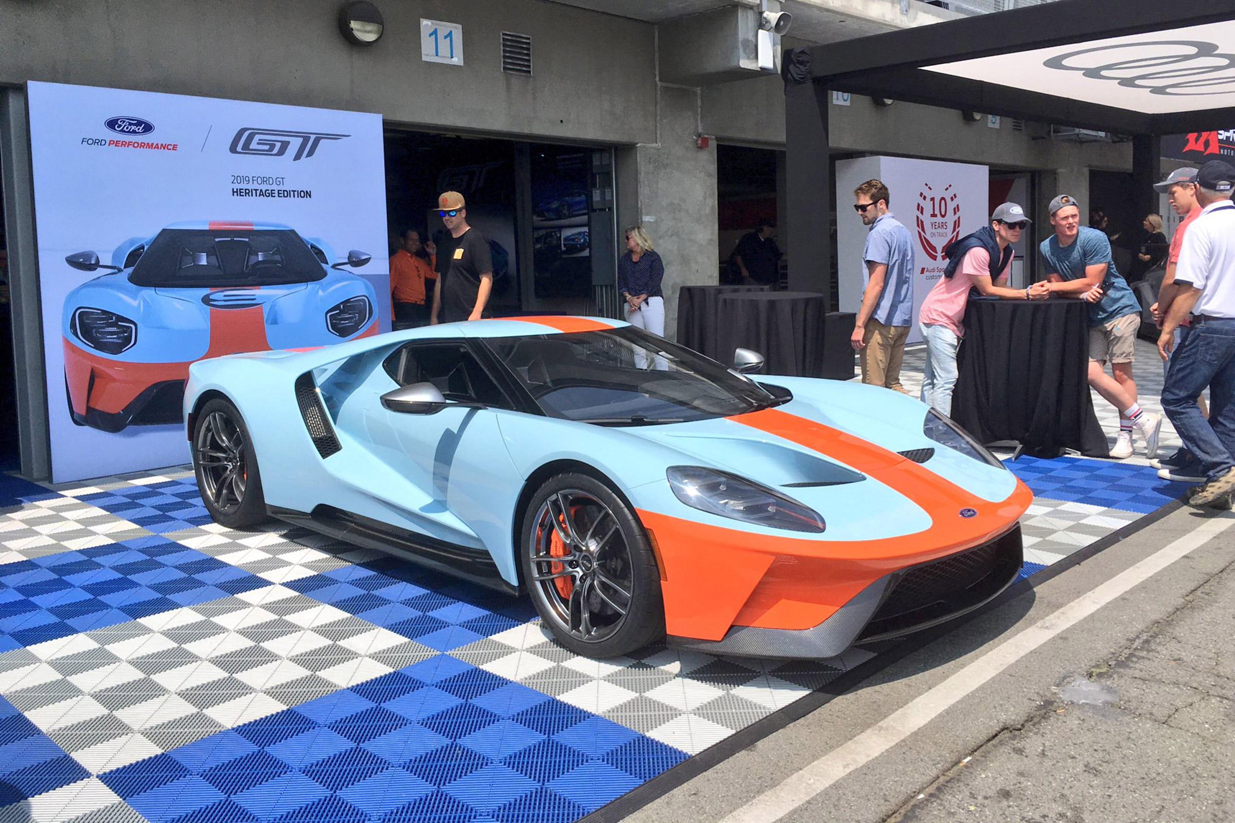 Ford GT heritage edition - front quarter