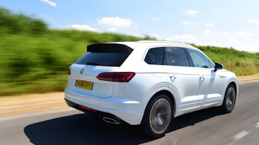 Volkswagen Touareg UK drive - rear quarter