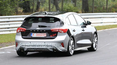2019 Ford Focus ST prototype - rear