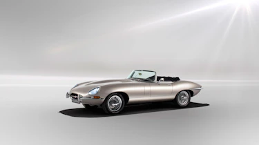 Jaguar Classic E-type Zero production - Front