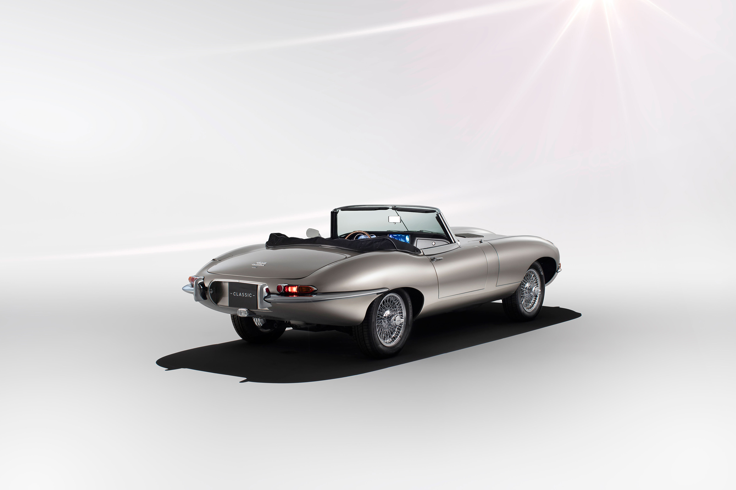 Jaguar Classic E-type Zero production - Rear