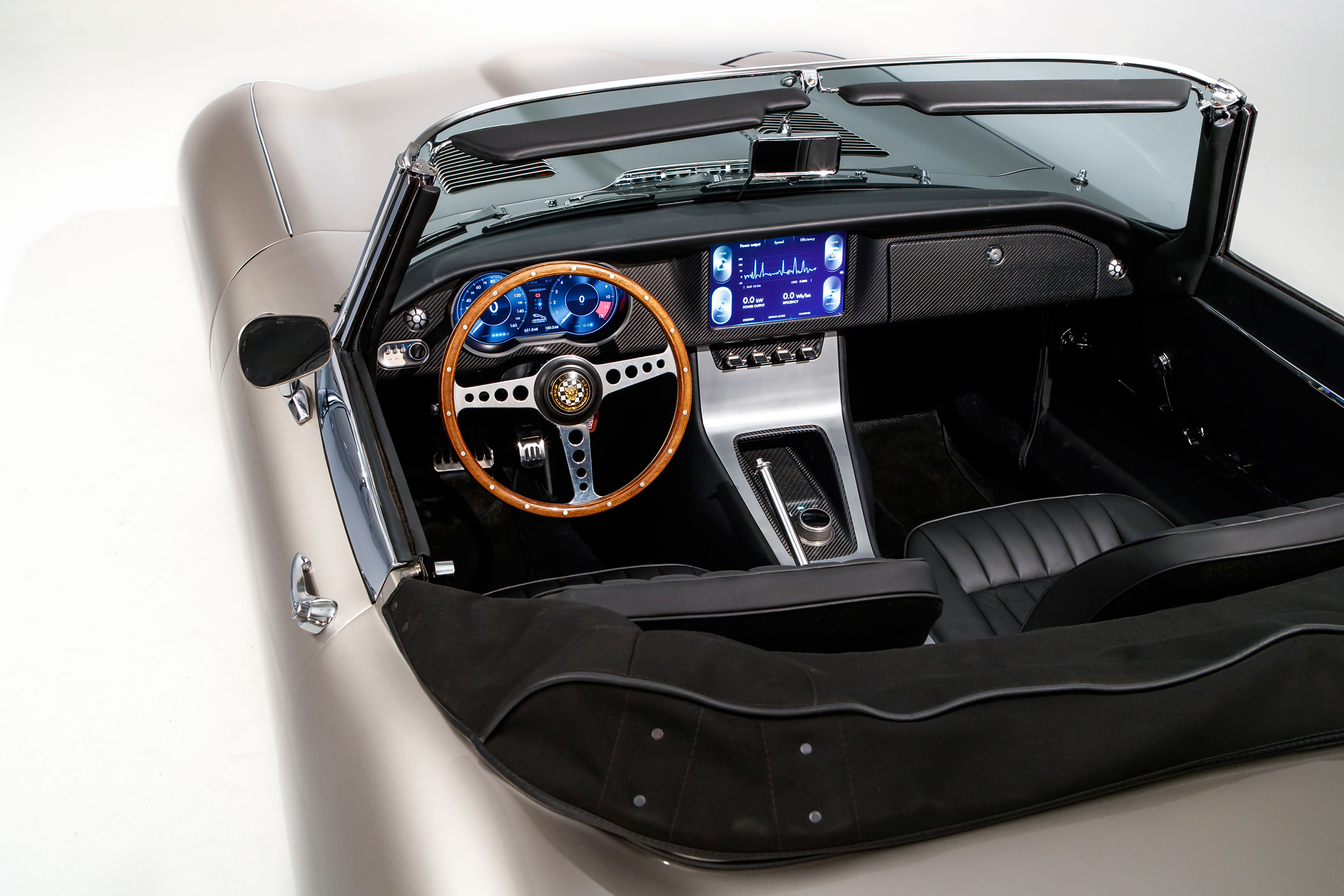Jaguar Classic E-type Zero production - Interior