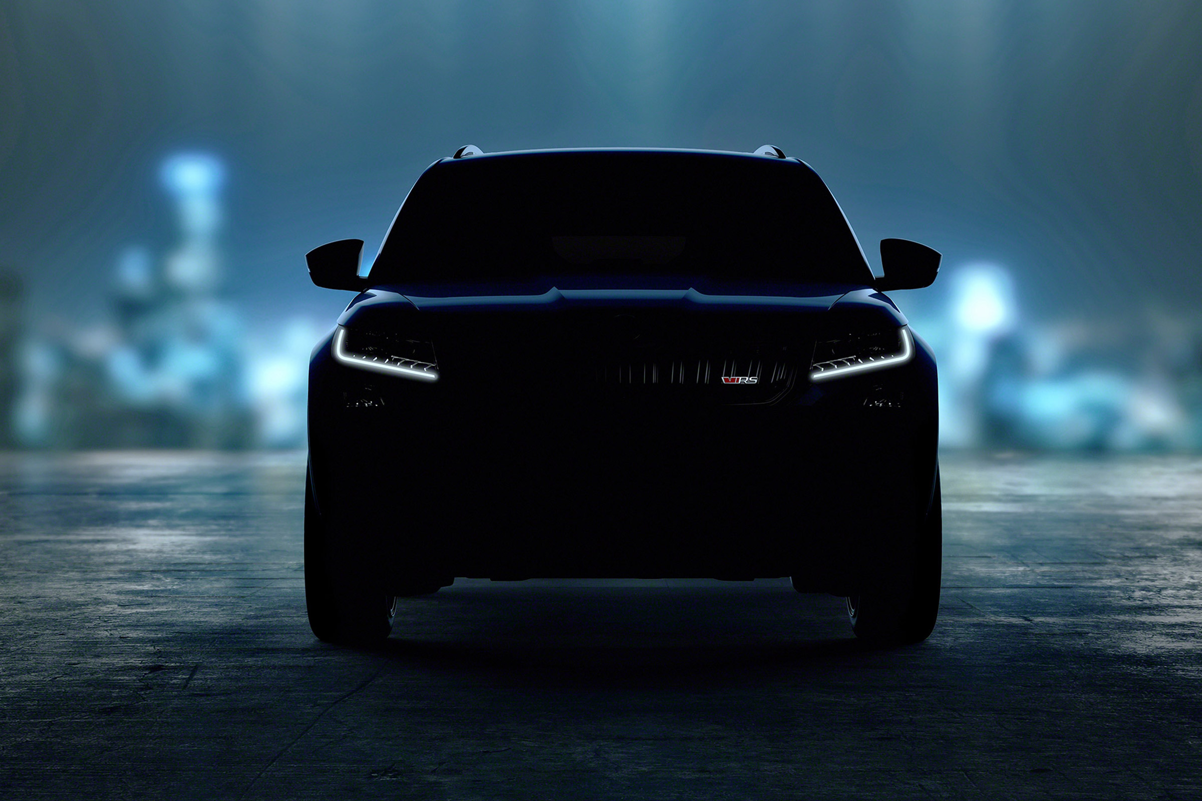 Skoda Kodiaq vRS teaser