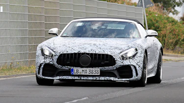 Mercedes-AMG GT R roadster spy - front