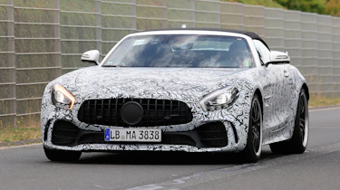 Mercedes-AMG GT R roadster spy - front