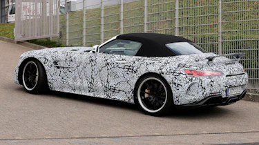 Mercedes-AMG GT R roadster spy - rear side