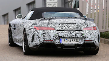 Mercedes-AMG GT R roadster spy - rear