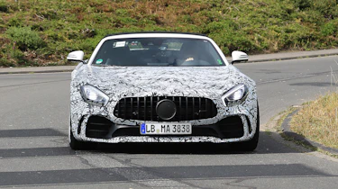 Mercedes-AMG GT R roadster spy - nose