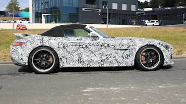 Mercedes-AMG GT R roadster spy - side