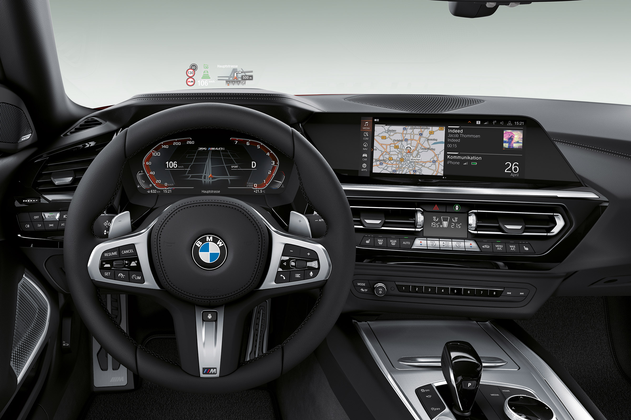BMW Z4 M40i - interior