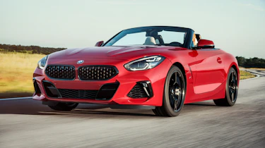 BMW Z4 M40i red - front quarter