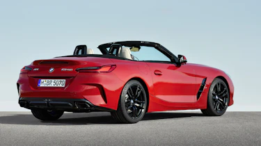 BMW Z4 M40i red - rear