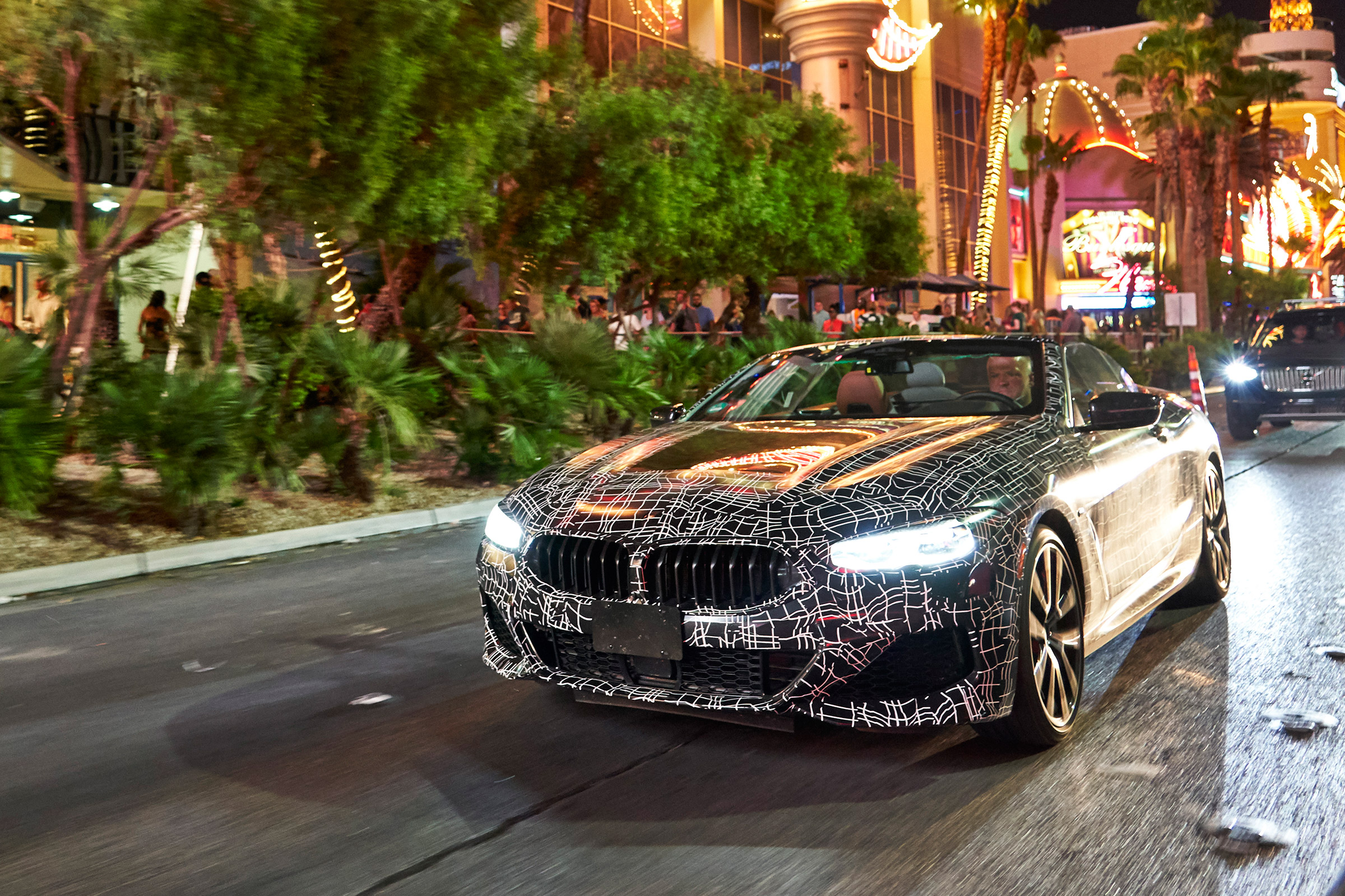 BMW 8-series cabrio test - front quarter