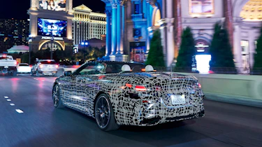BMW 8-series cabrio test - rear quarter