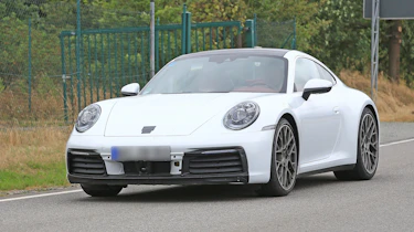 992 Porsche 911 spied - nose
