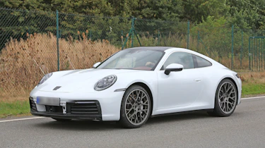 992 Porsche 911 spied - front quarter