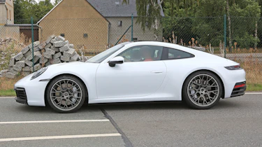 992 Porsche 911 spied - side