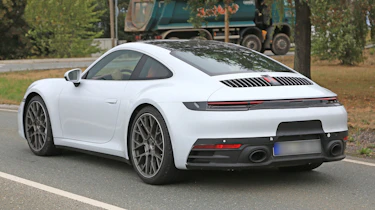992 Porsche 911 spied - rear