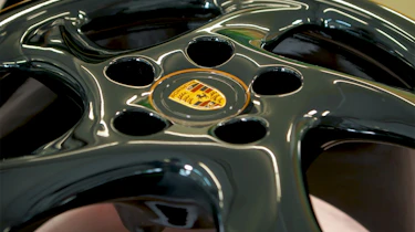 Porsche Classic project gold wheel