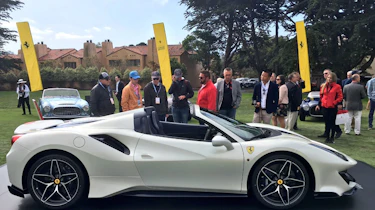 Ferrari 488 Pista Spider - side