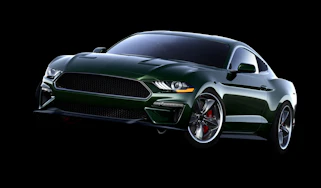Ford Mustang Bullitt Steve McQueen edition - front quarter