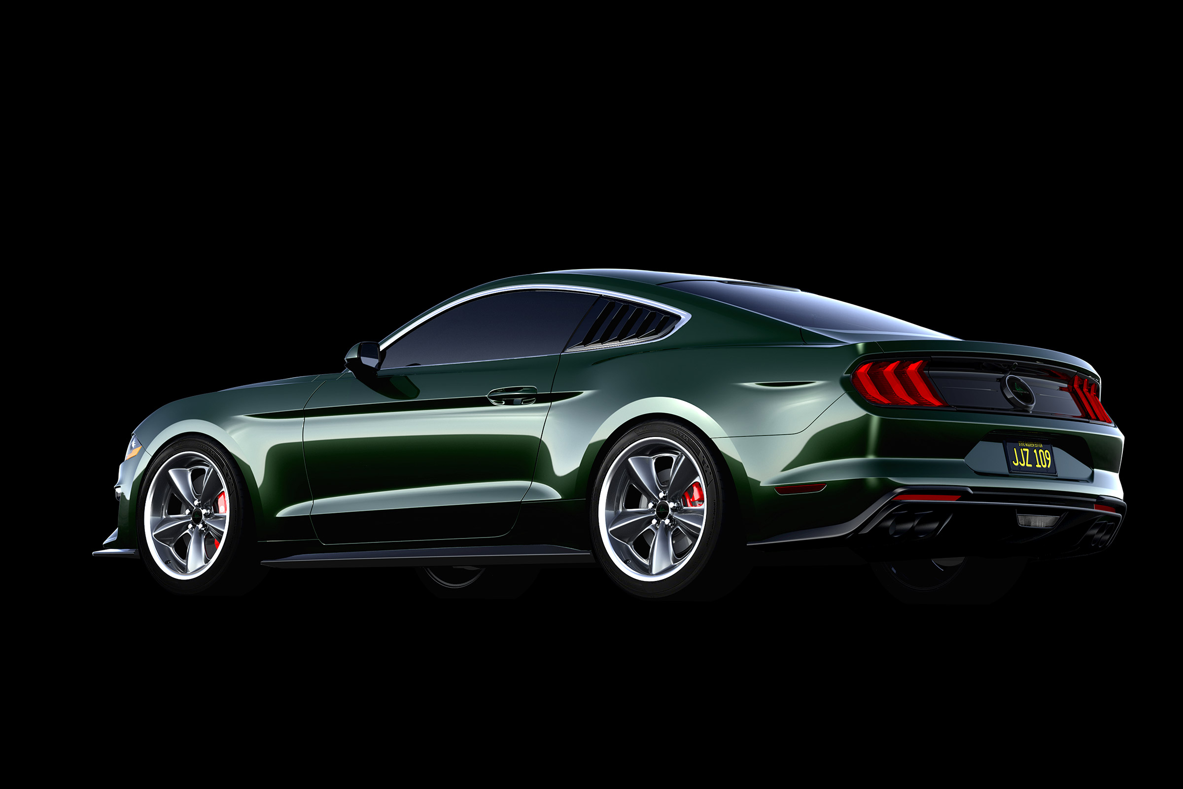 Ford Mustang Bullitt Steve McQueen edition - rear quarter