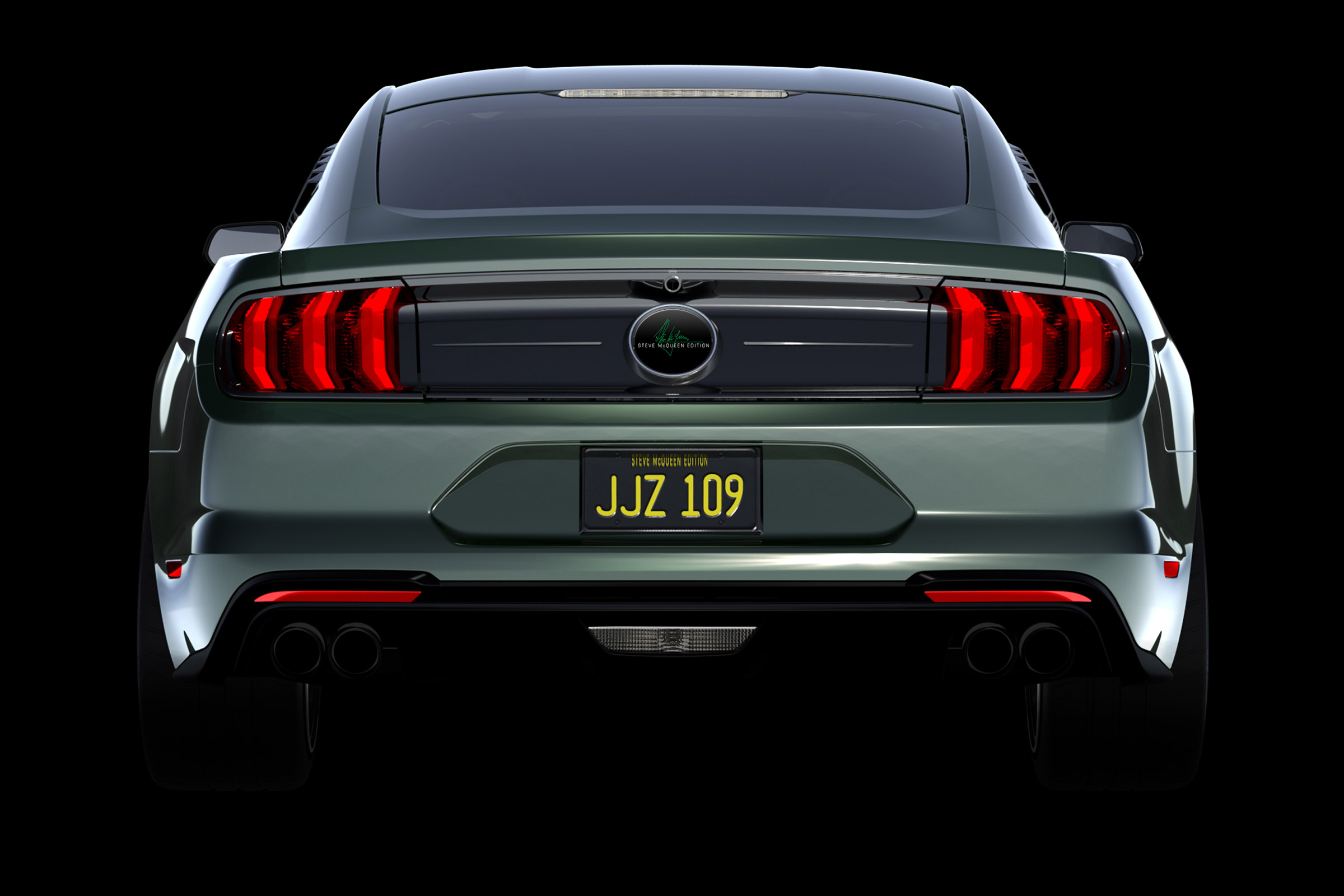 Ford Mustang Bullitt Steve McQueen edition - rear