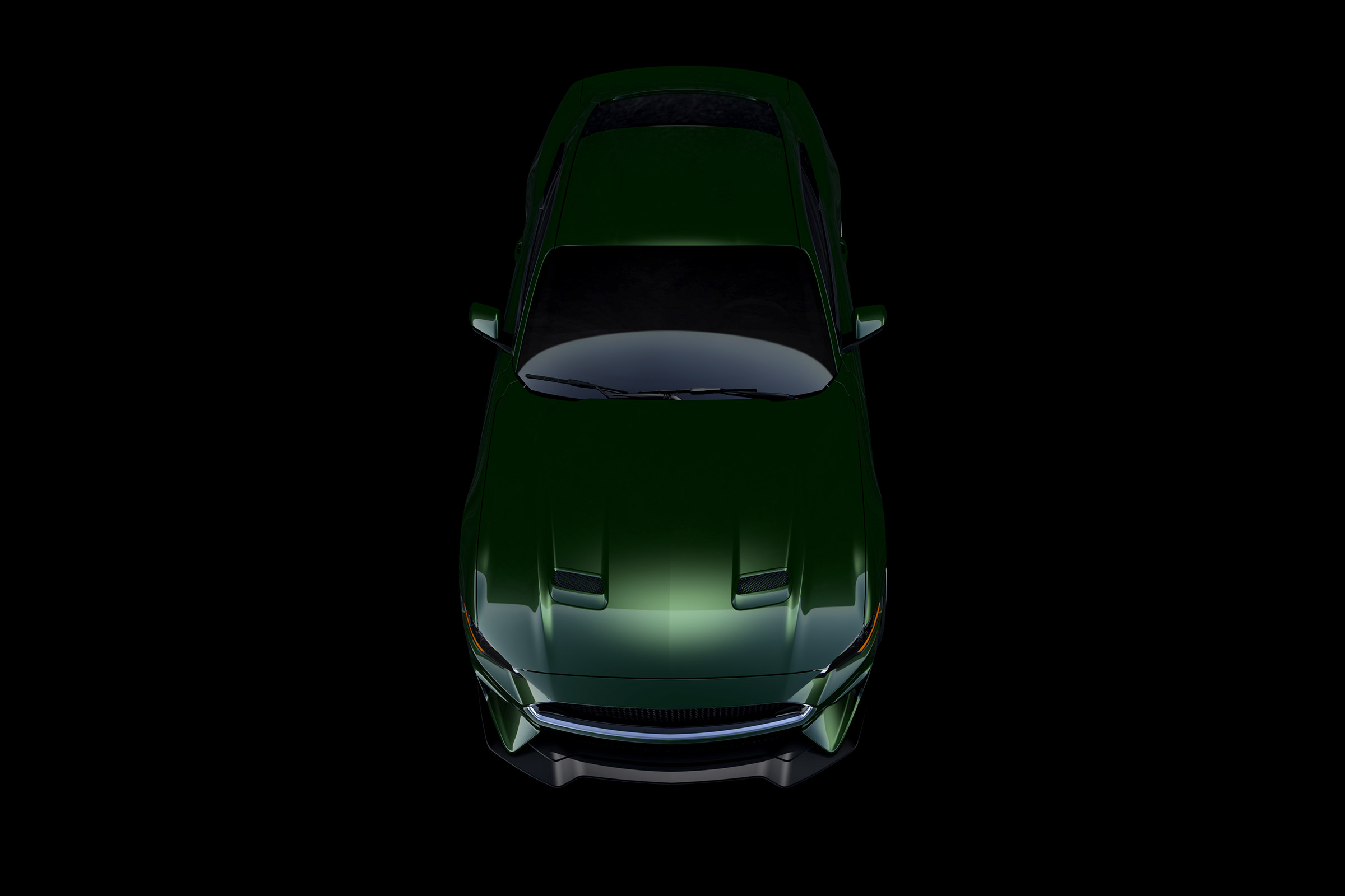 Ford Mustang Bullitt Steve McQueen edition - top