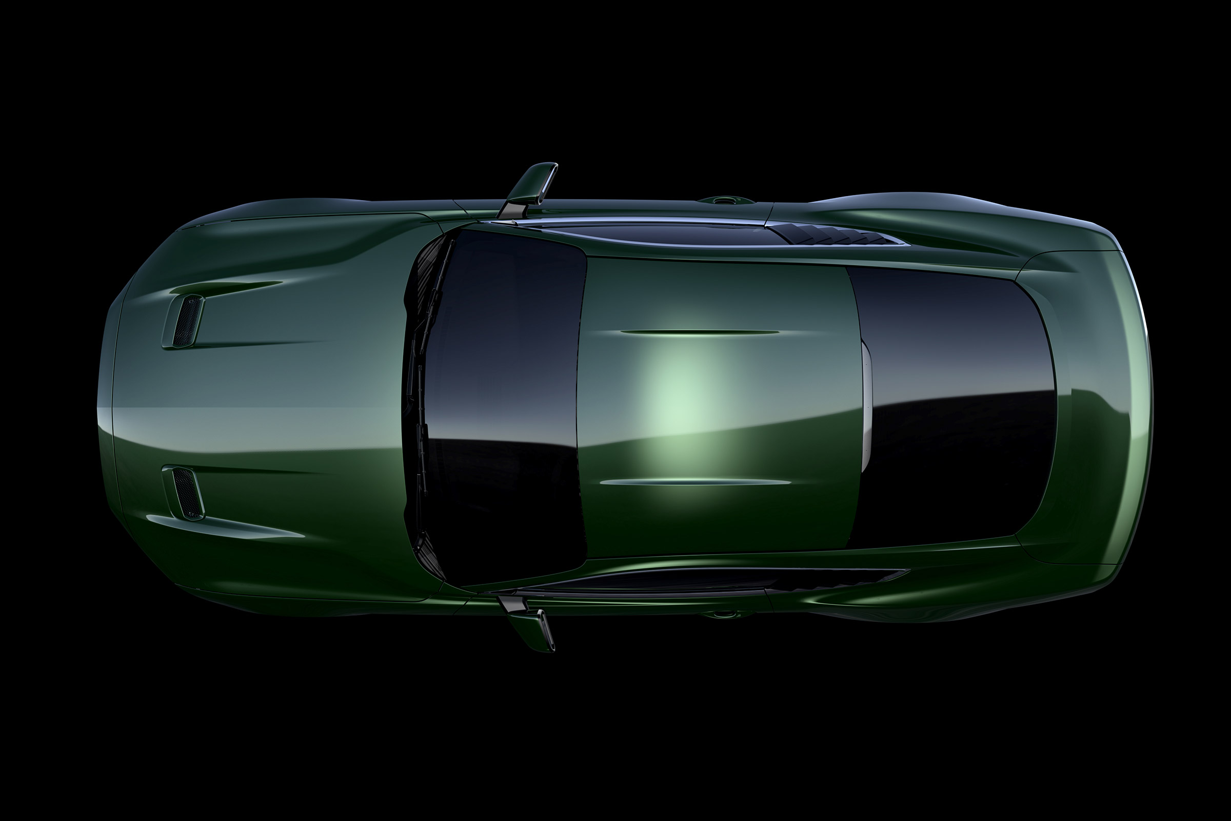 Ford Mustang Bullitt Steve McQueen edition - top