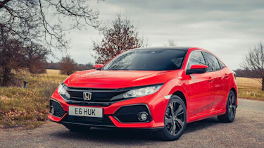 Honda Civic review - front tracking