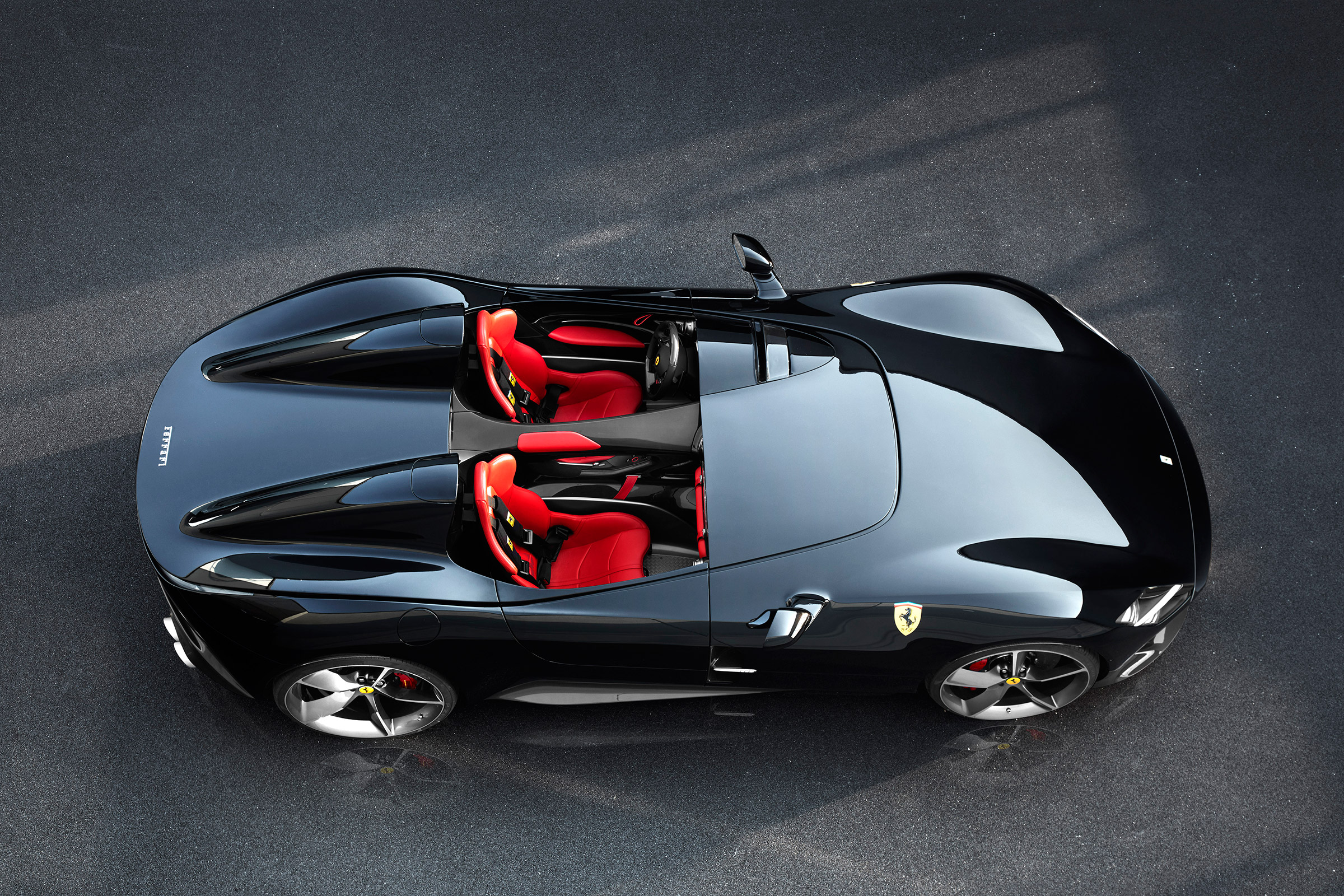 Ferrari Monza SP1 - top down
