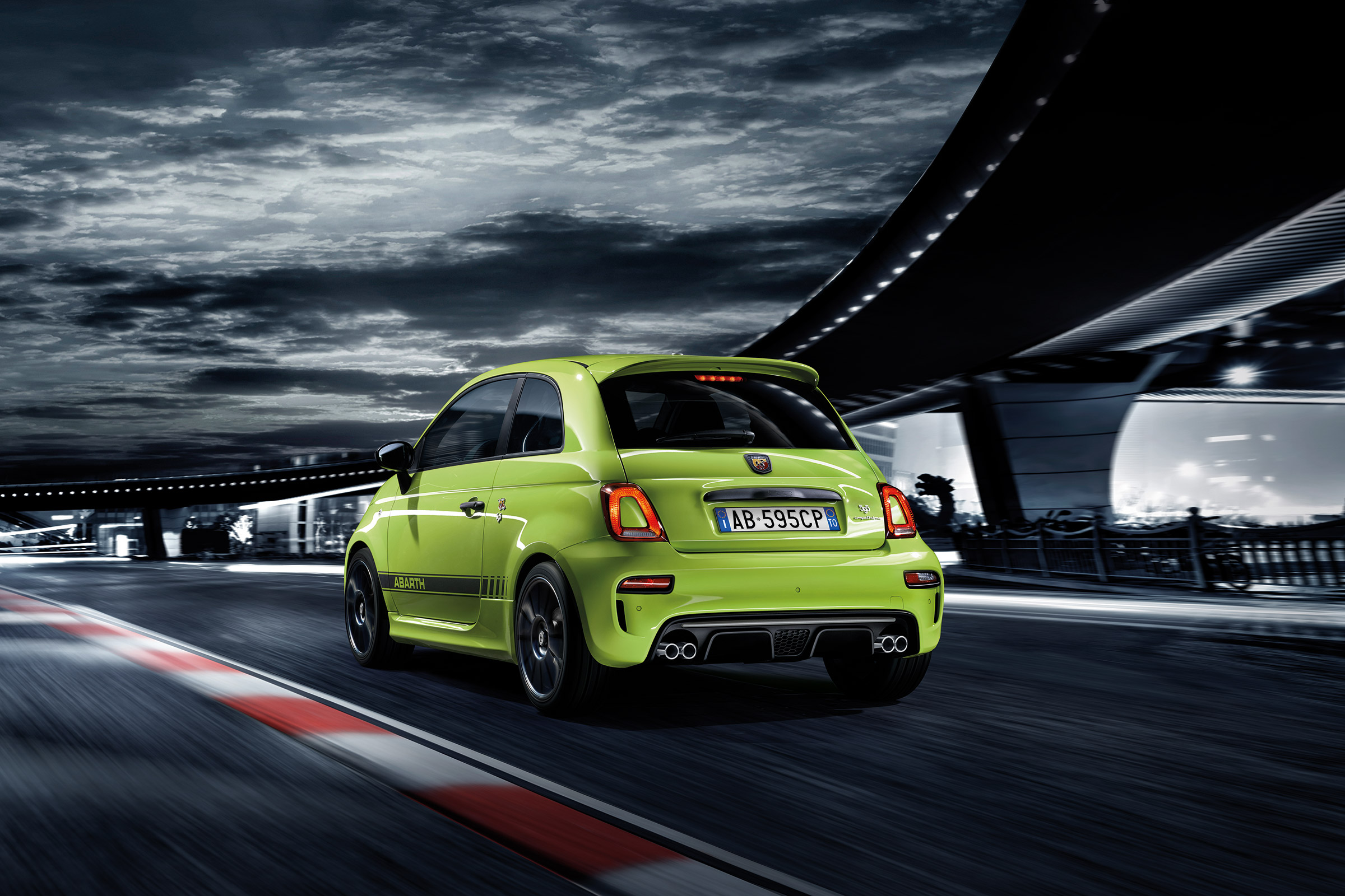 Abarth 595 MY19 update - rear quarter