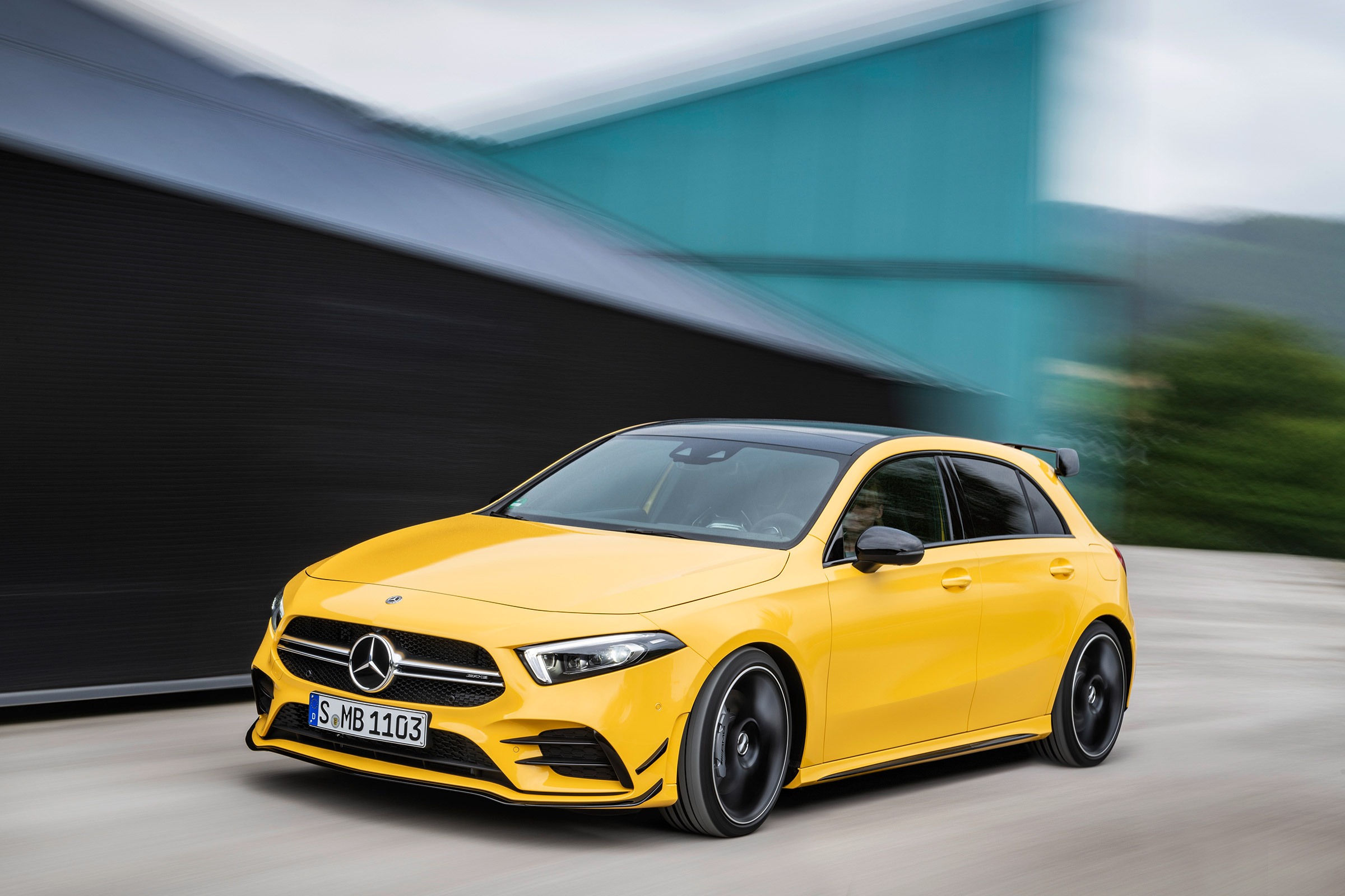 Mercedes-AMG A35 - front quarter