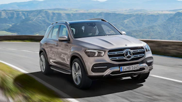 new Mercedes-Benz GLE - front quarter