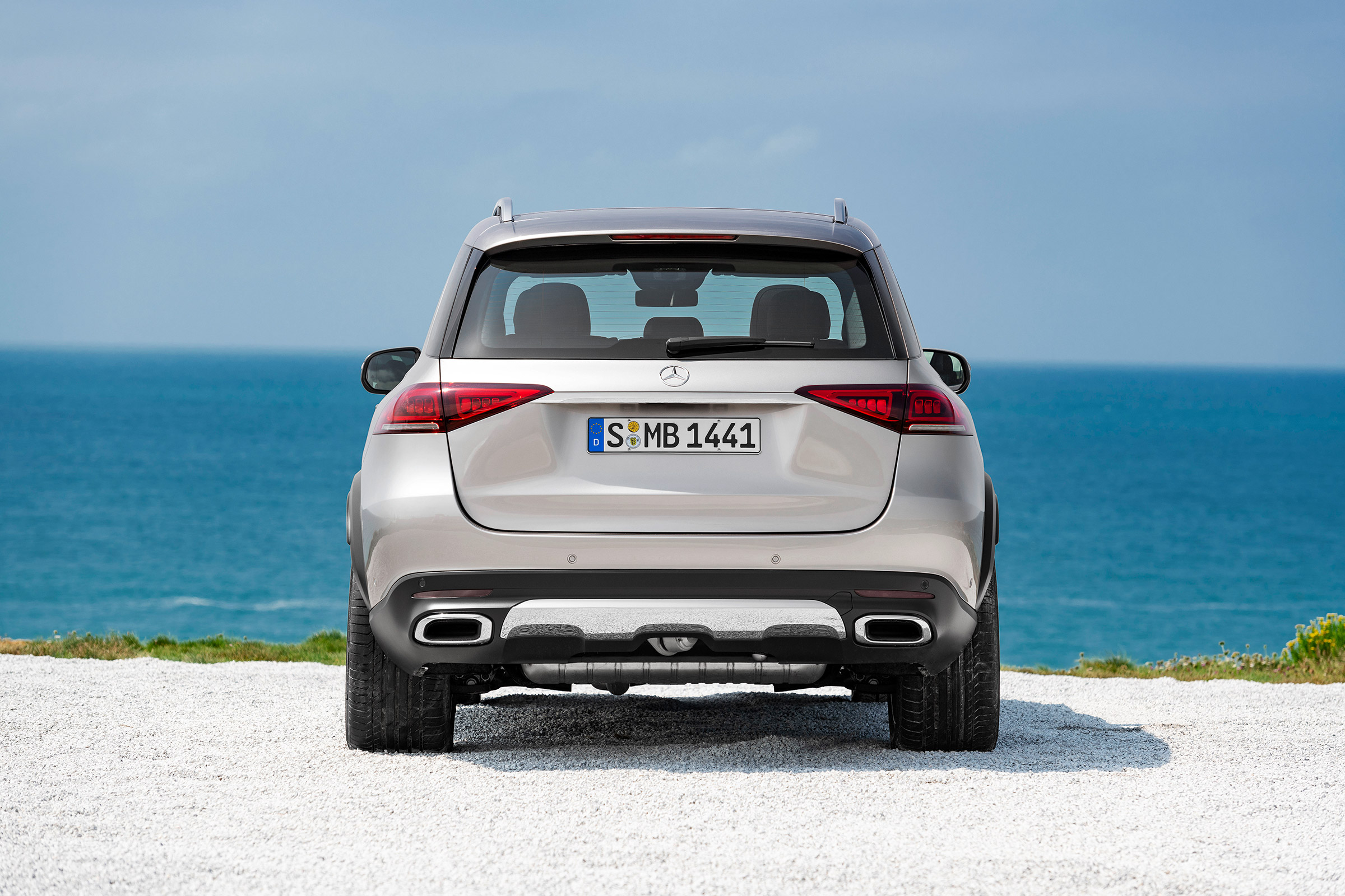 new Mercedes-Benz GLE - tail