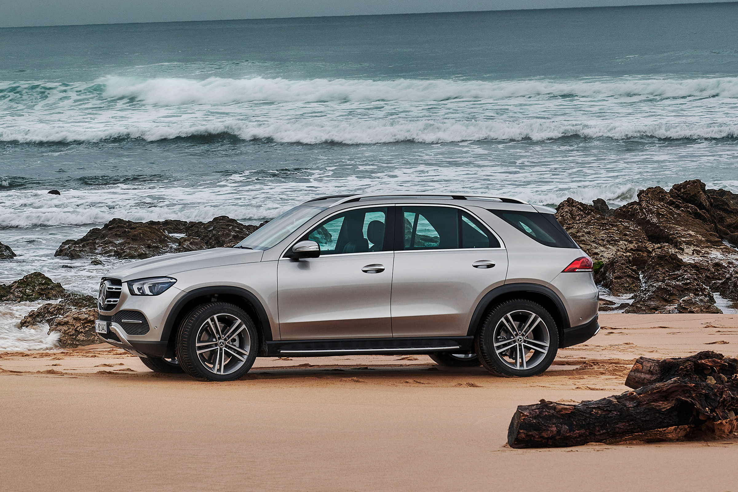 new Mercedes-Benz GLE - beach