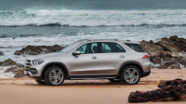 new Mercedes-Benz GLE - beach