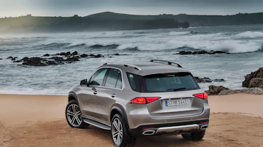 new Mercedes-Benz GLE - beach