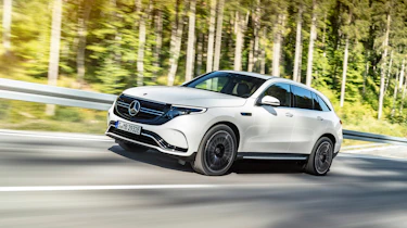 Mercedes EQC AMG-line - front quarter