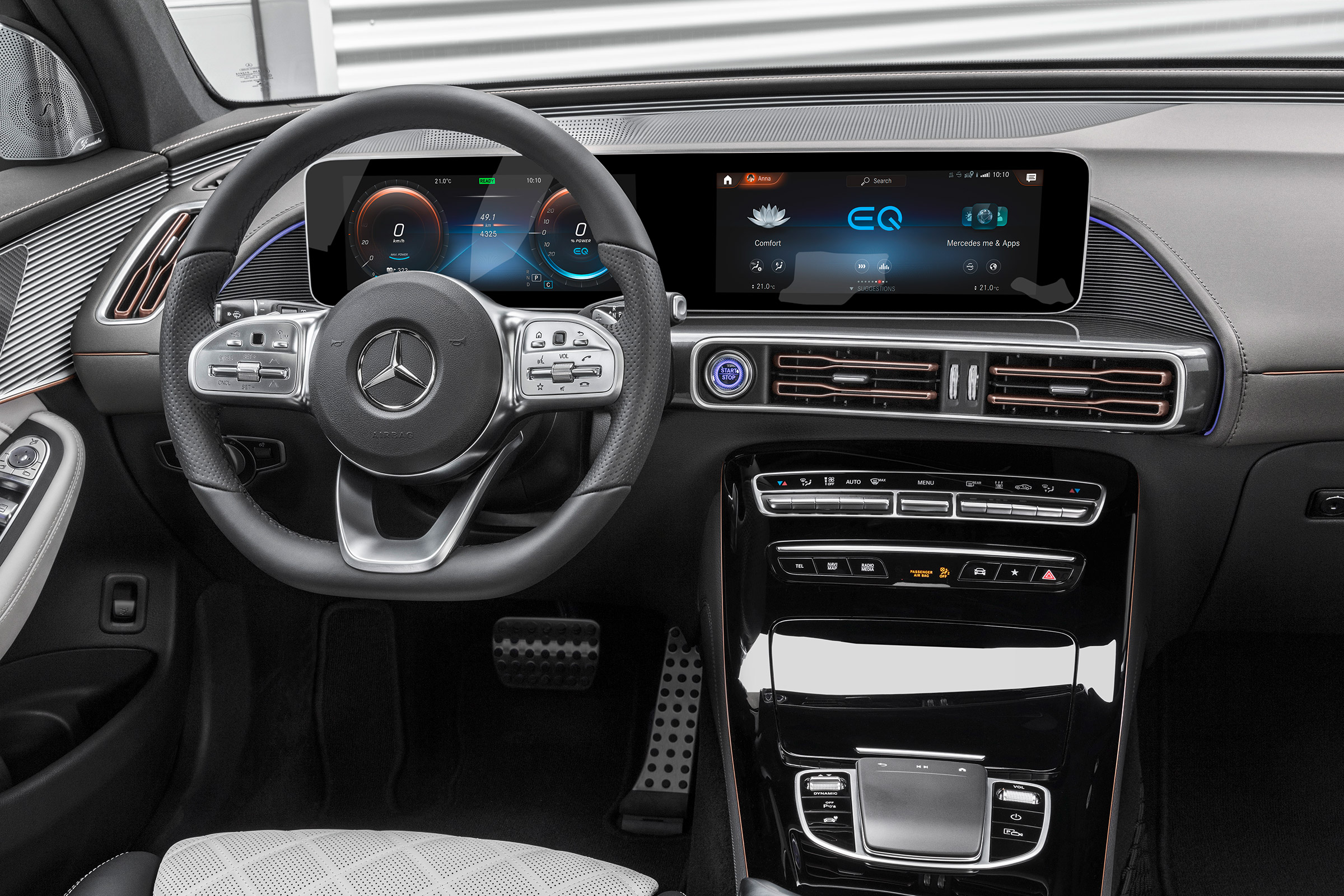 Mercedes EQC AMG-line - dash
