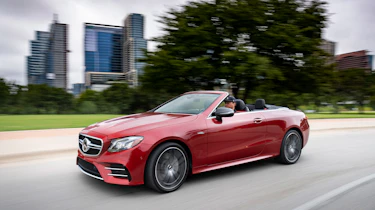Mercedes-AMG E53 Cabriolet US - front quarter