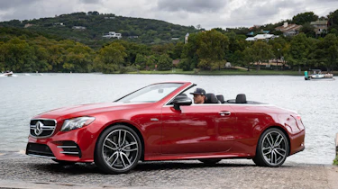 Mercedes-AMG E53 Cabriolet US - front quarter
