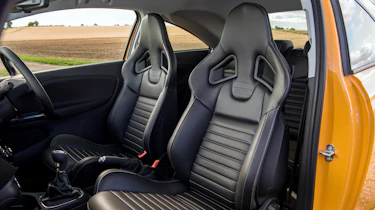 Vauxhall Corsa GSi review - seats