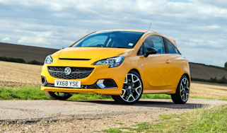 Vauxhall Corsa GSi review - front quarter